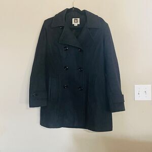 Size medium Anne Klein wool double breasted coat women’s